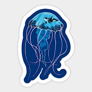 Ocean View Sticker